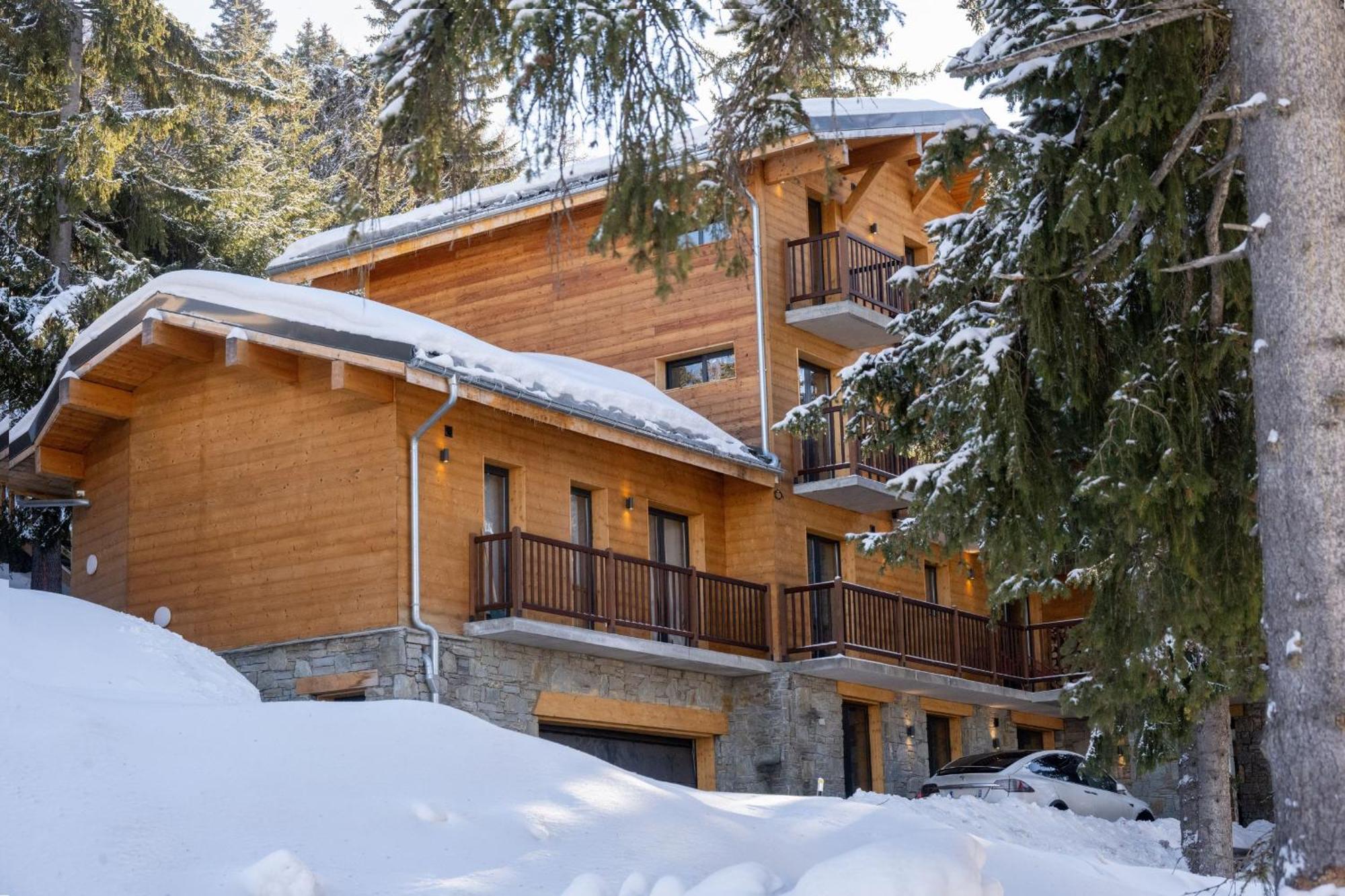 Chalet Du Bois Melay - Piscine - Proche Pistes - 15 Personnes La Plagne Extérieur photo